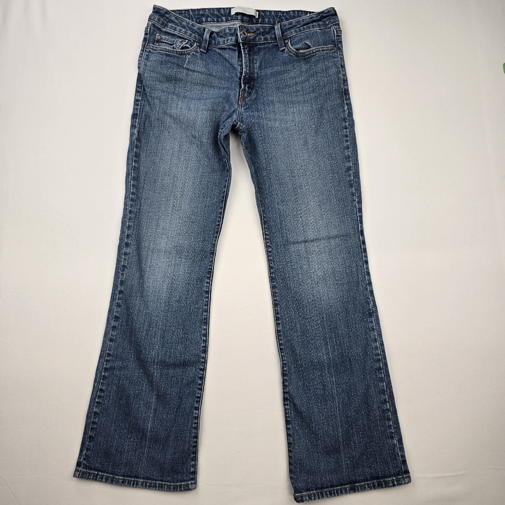 Levi's Low Boot Cur Blue Women's Jeans 14 Medium